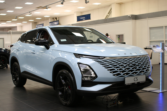 Представляем вашему вниманию OMODA C5 в цвете Vanilla Blue 