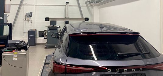 Сварочные работы в сервисном центре  OMODA