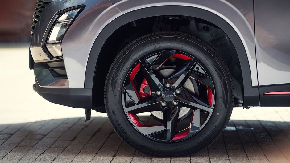 Шиномонтаж в официальном сервисе OMODA